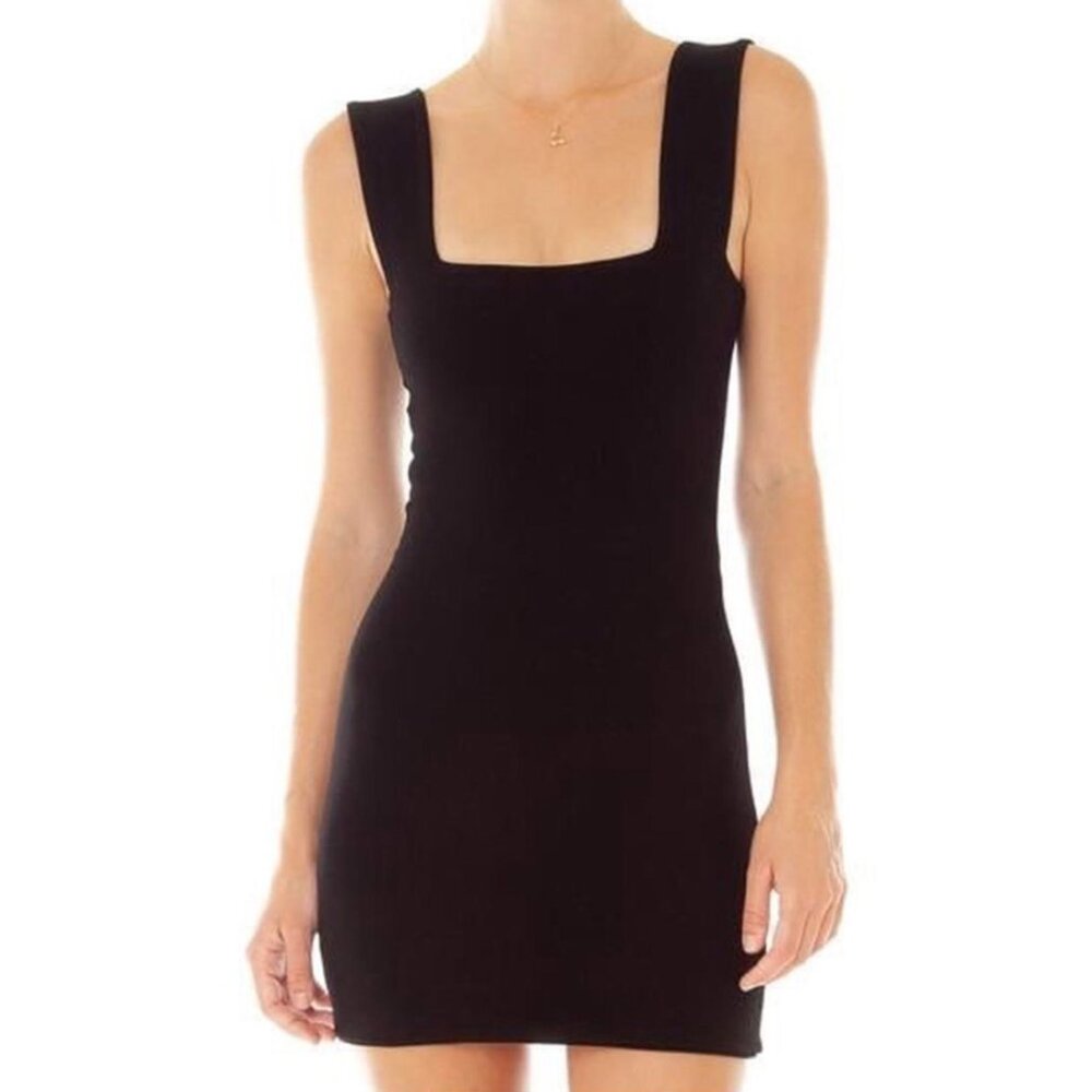 Are You Am I Kimba Dress Black L NWT